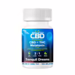 Innovative CBD, Professional Tranquil Dreams CBD+THC Melatonin Capsules, Full Spectrum, 30ct, 45mg THC + 90mg CBD