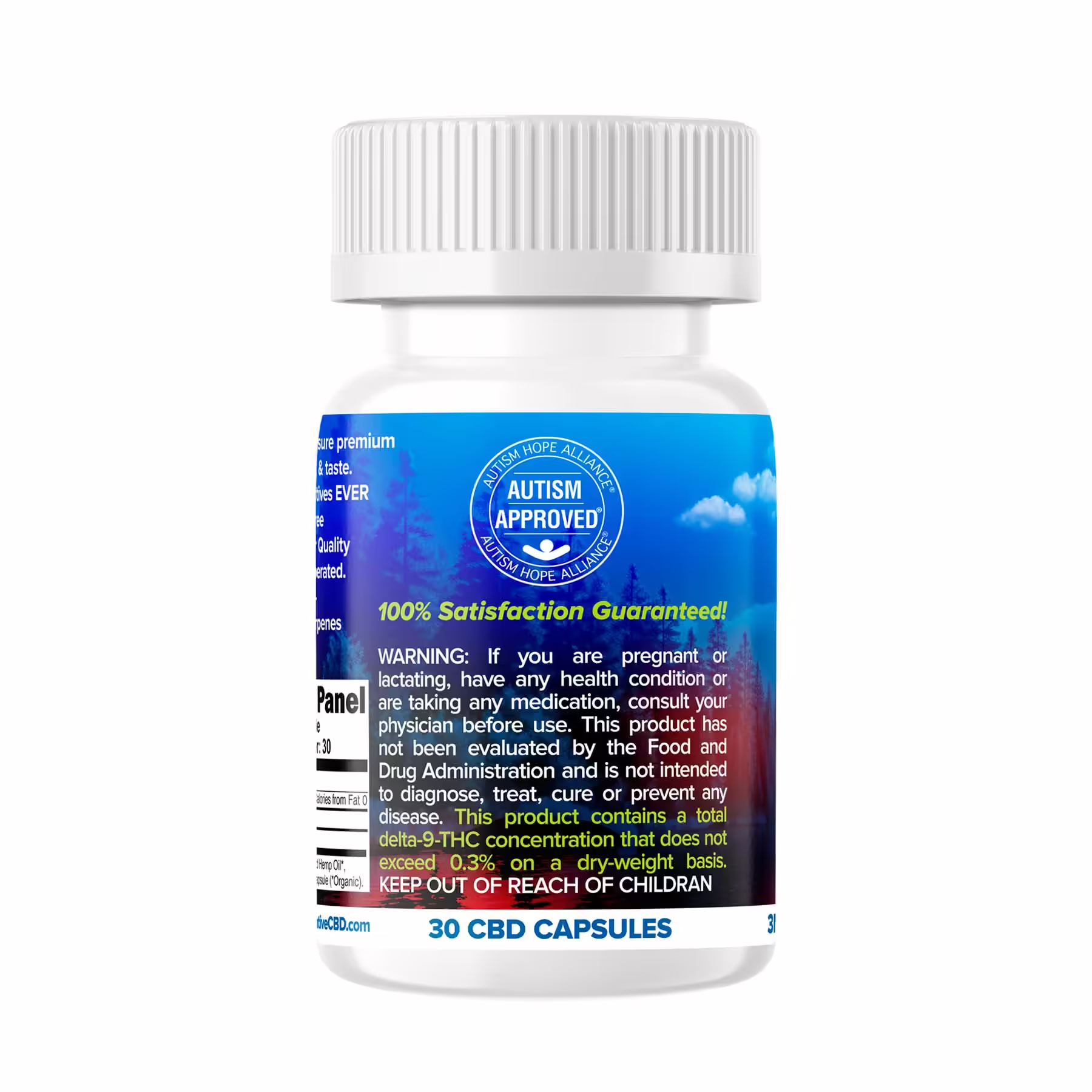Innovative CBD, Professional Tranquil Dreams CBD+THC Melatonin Capsules, Full Spectrum, 30ct, 45mg THC + 90mg CBD