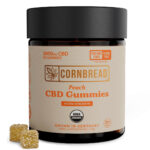 Cornbread Hemp, CBD Gummies, Peach, Full Spectrum, 30ct, 120mg THC + 3000mg CBD