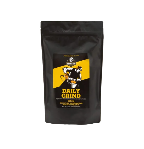 Workman’s Relief Daily Grind CBD Coffee