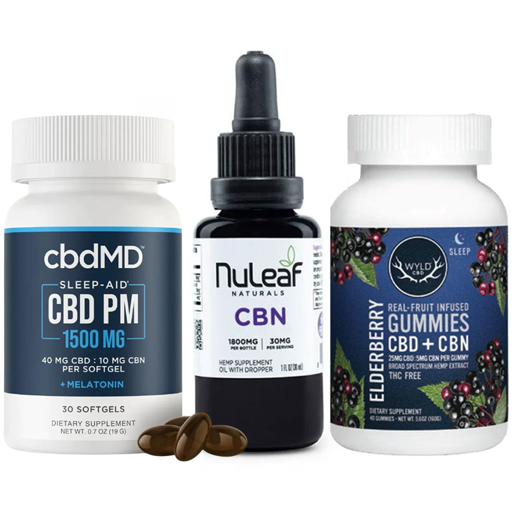 CBN Oil, Capsules and Edibles