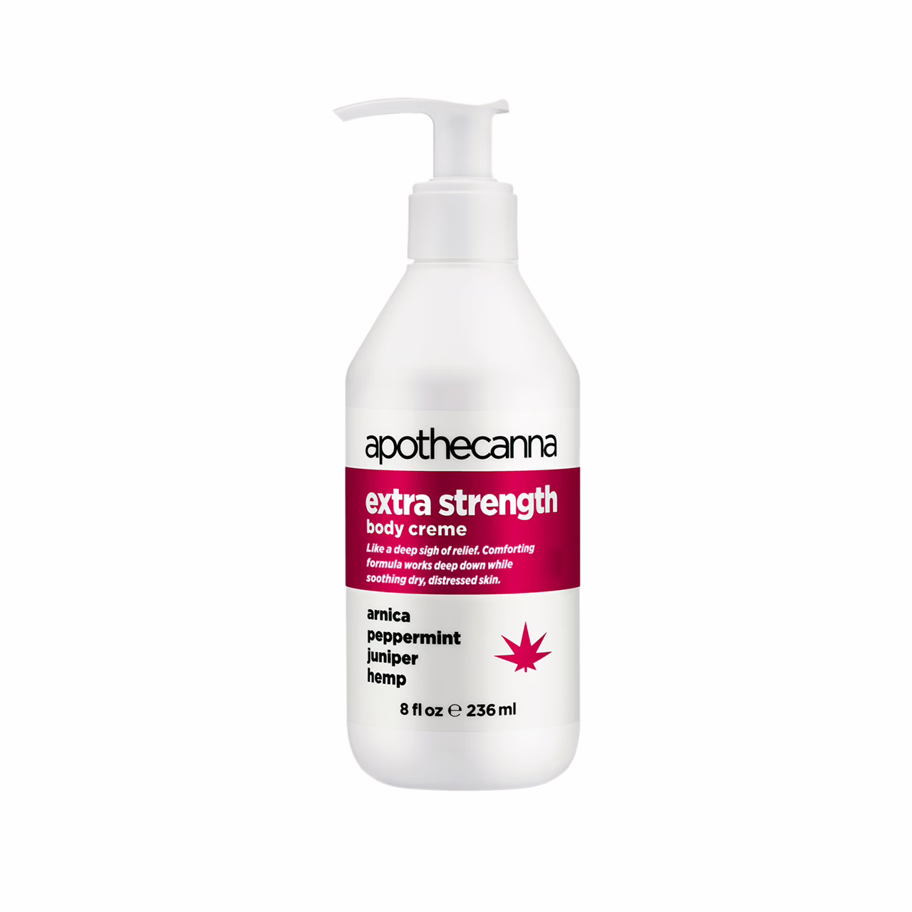Apothecanna, Extra Strength CBD Body Creme, Broad Spectrum THC-Free, 8fl oz, 400mg CBD Apothecanna, Extra Strength CBD Body Creme, Broad Spectrum THC-Free, 8fl oz, 400mg CBD