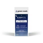 Green Roads, Sleepy Z's Sweet Sleep CBN + CBD Capsules, Broad Spectrum THC-Free, 30ct, 75mg CBN + 675mg CBD