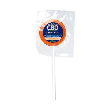 Innovative CBD, CBD+CBDA Lollipops 3mg, Tangerine, Full Spectrum, 12ct, 36mg CBD