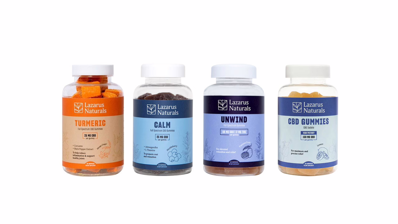 Lazarus Naturals CBD Gummies