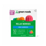 Green Roads, Super Max Strength Relax Berries CBD Gummies, Isolate THC-Free, 30ct, 1500mg CBD