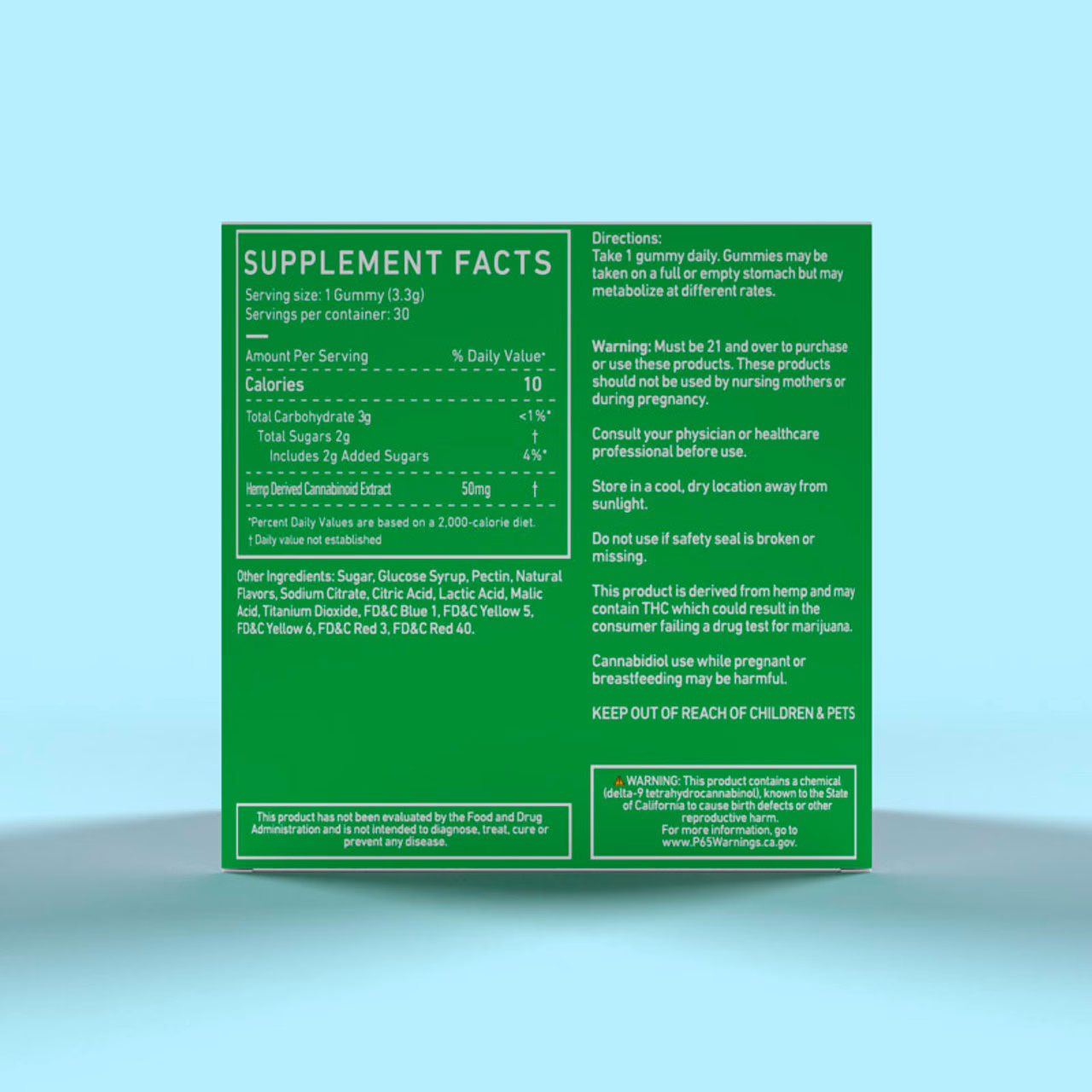 Green Roads, Super Max Strength Relax Berries CBD Gummies, Isolate THC-Free, 30ct, 1500mg CBD