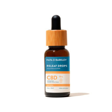 Papa & Barkley, CBD Releaf Drops 30mg, Natural, Full Spectrum, 1oz, 900mg CBD