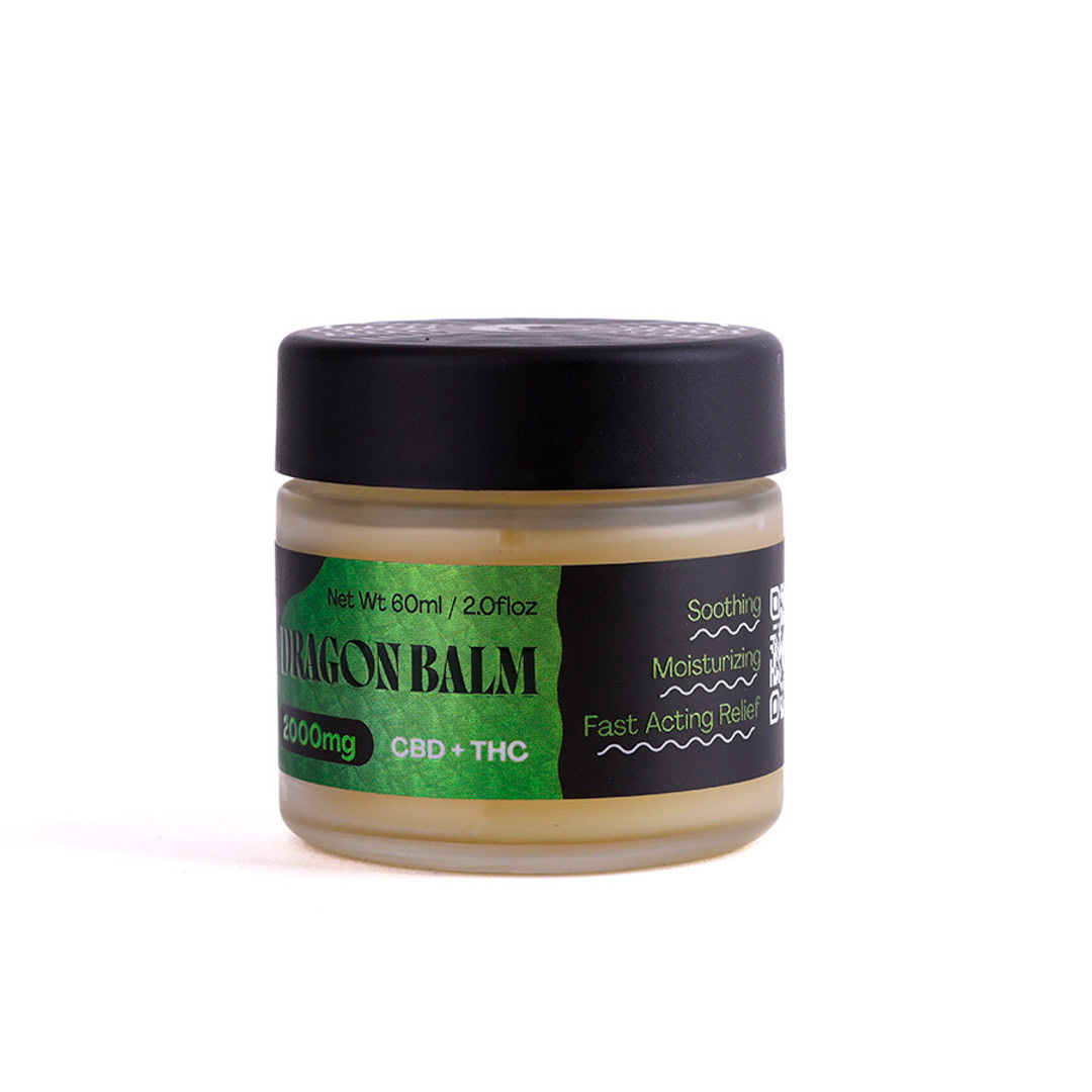 Koi CBD, THC+CBD Dragon Balm, Full Spectrum, 2fl oz, 135mg THC+1865mg CBD