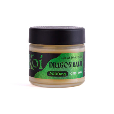 Koi CBD, THC+CBD Dragon Balm, Full Spectrum, 2fl oz, 135mg THC+1865mg CBD