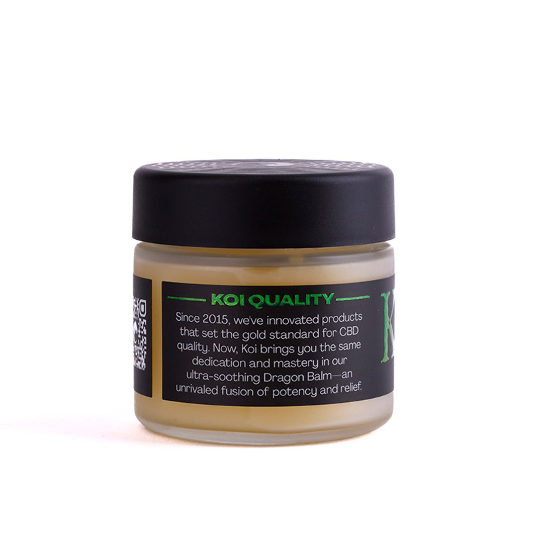 Koi CBD, THC+CBD Dragon Balm, Full Spectrum, 2fl oz, 135mg THC+1865mg CBD