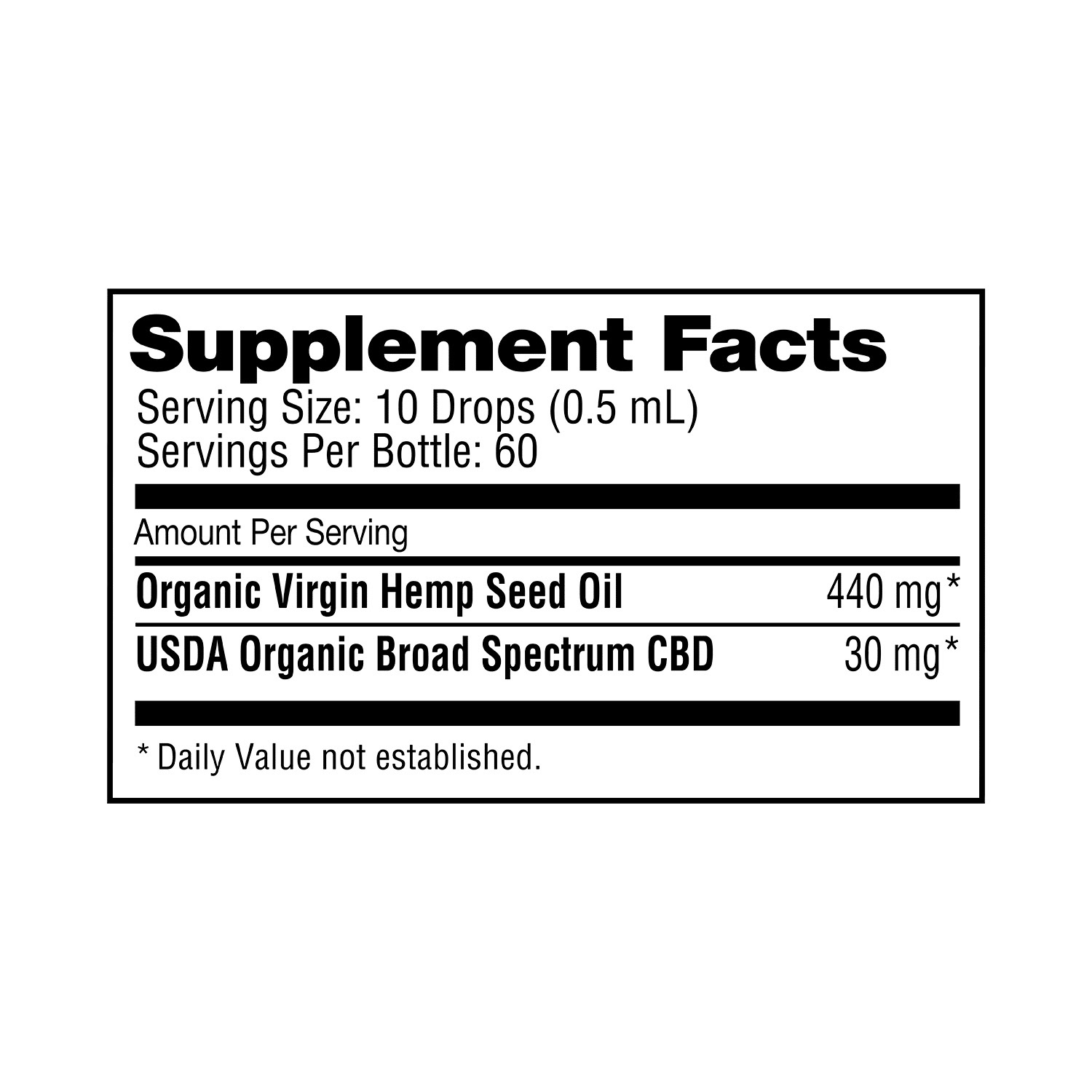 NuLeaf Naturals, CBD Oil, Broad Spectrum THC-Free, 1fl oz, 1800mg CBD 1