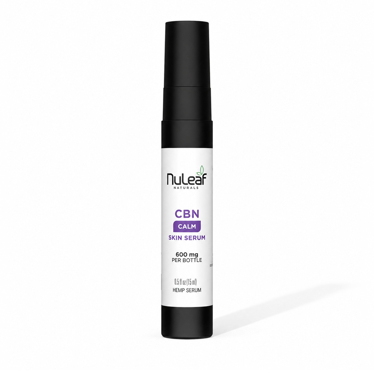 NuLeaf Naturals, Calm CBN Skin Serum, Rosemary, Isolate THC-Free, 0.5fl oz, 600mg CBN