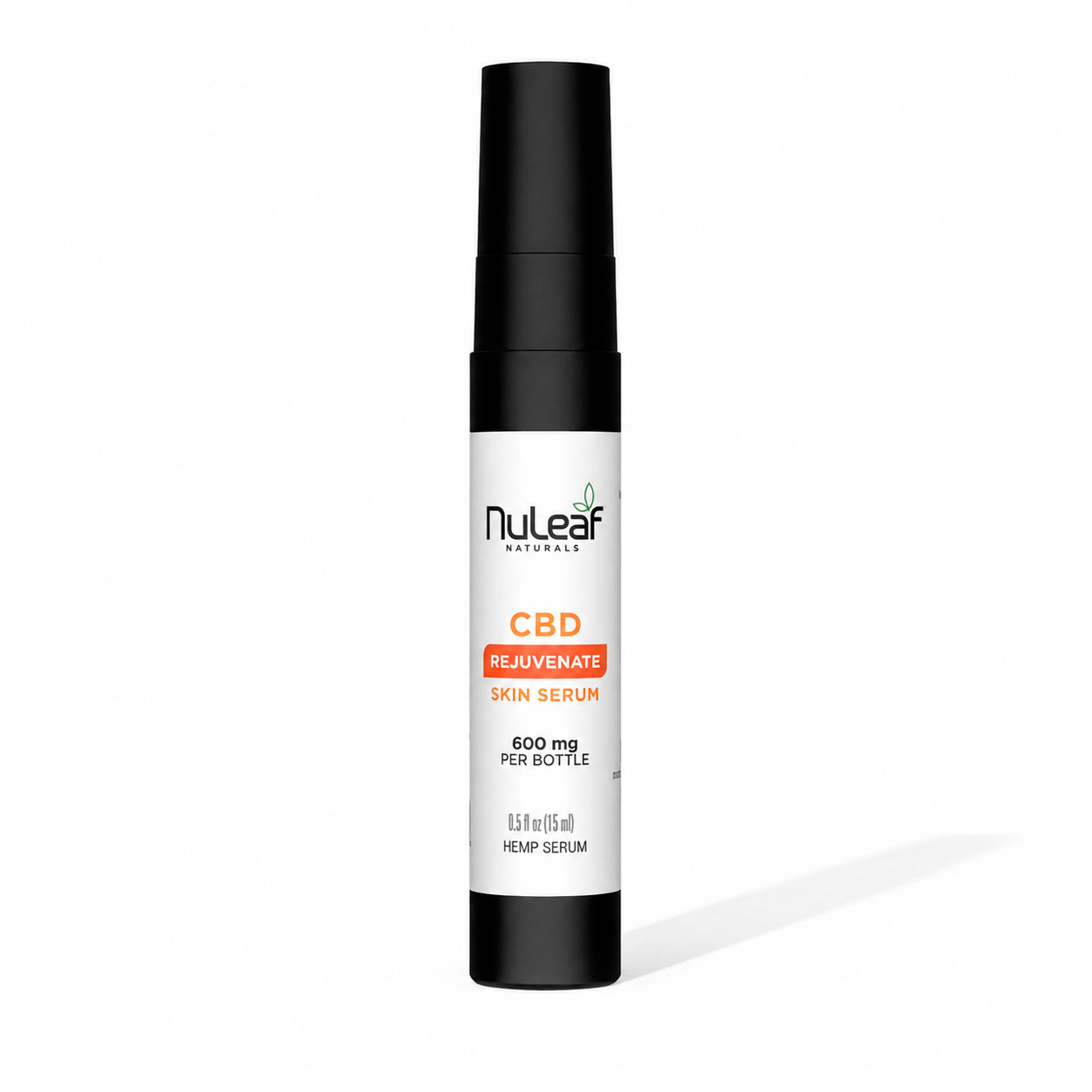 NuLeaf Naturals, Rejuvenate CBD Skin Serum, Lemongrass Citrus, Isolate THC-Free, 0.5fl oz, 600mg CBD NuLeaf Naturals, Rejuvenate CBD Skin Serum, Lemongrass Citrus, Isolate THC-Free, 0.5fl oz, 600mg CBD