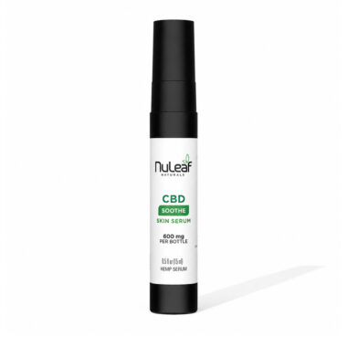 NuLeaf Naturals, Soothe CBD Skin Serum, Unscented, Isolate THC-Free, 0.5fl oz, 600mg CBD