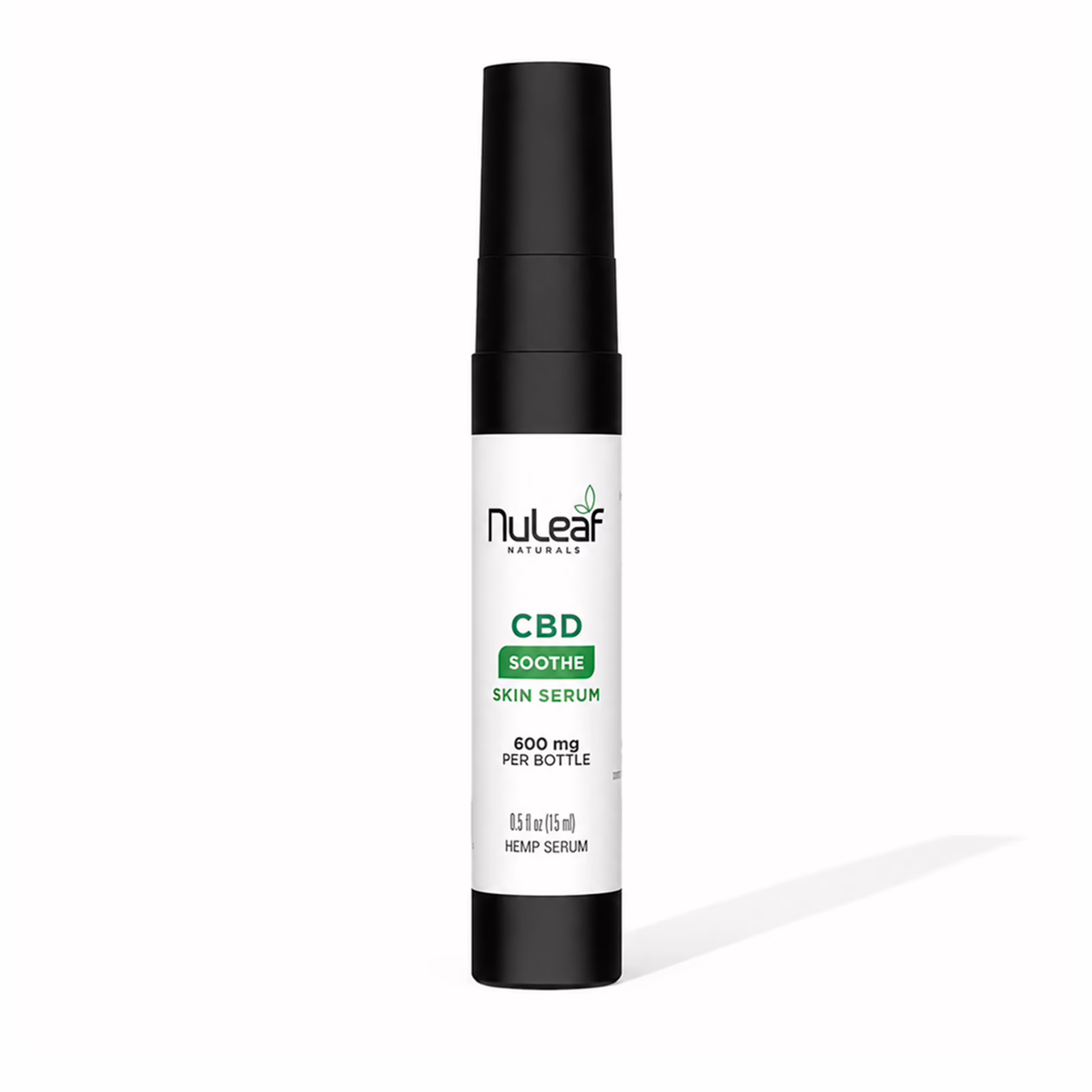 NuLeaf Naturals, Soothe CBD Skin Serum, Unscented, Isolate THC-Free, 0.5fl oz, 600mg CBD 1 NuLeaf Naturals, Soothe CBD Skin Serum, Unscented, Isolate THC-Free, 0.5fl oz, 600mg CBD