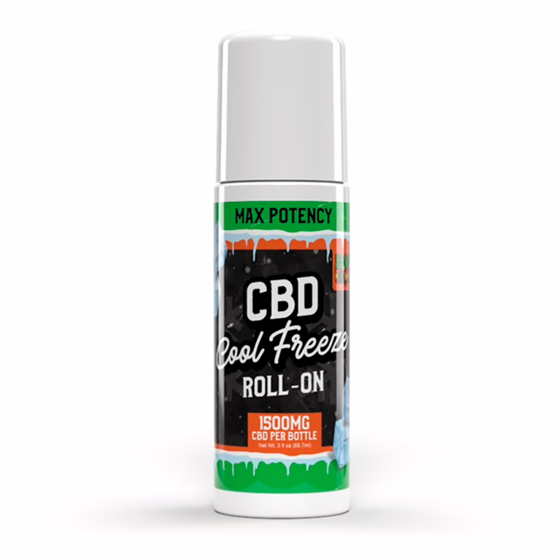 Hemp Bombs, High Potency CBD Roll-On, Broad Spectrum THC-Free, 3fl oz, 1500mg CBD Hemp Bombs, High Potency CBD Roll-On, Broad Spectrum THC-Free, 3fl oz, 1500mg CBD