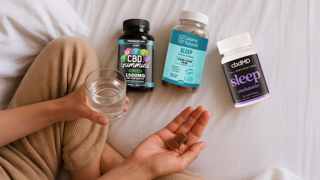 CBD + CBN + Melatonin: What’s Best for Sleep and Which Combinations Work
