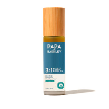 Papa & Barkley, Extra Strength CBD Releaf Body Oil, Full Spectrum, 2fl oz, 160mg THC + 480mg CBD
