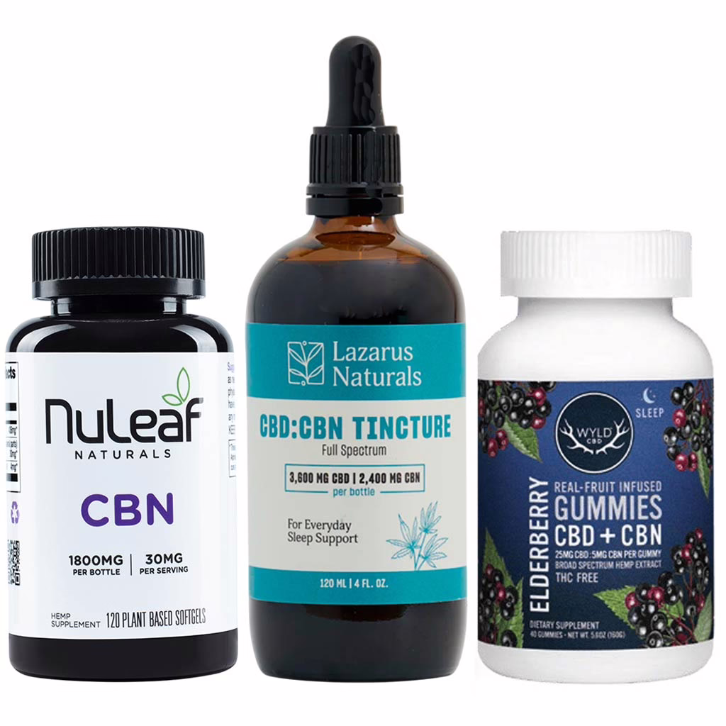 CBN Oil, Capsules and Edibles