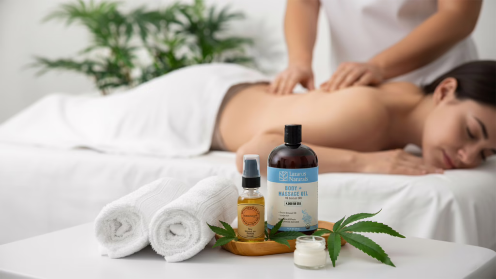 Using CBD for a Massage