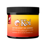 Koi CBD, Daytime Boost CBG Gummies, Orange Hibiscus, Broad Spectrum THC-Free, 60ct, 600mg CBG