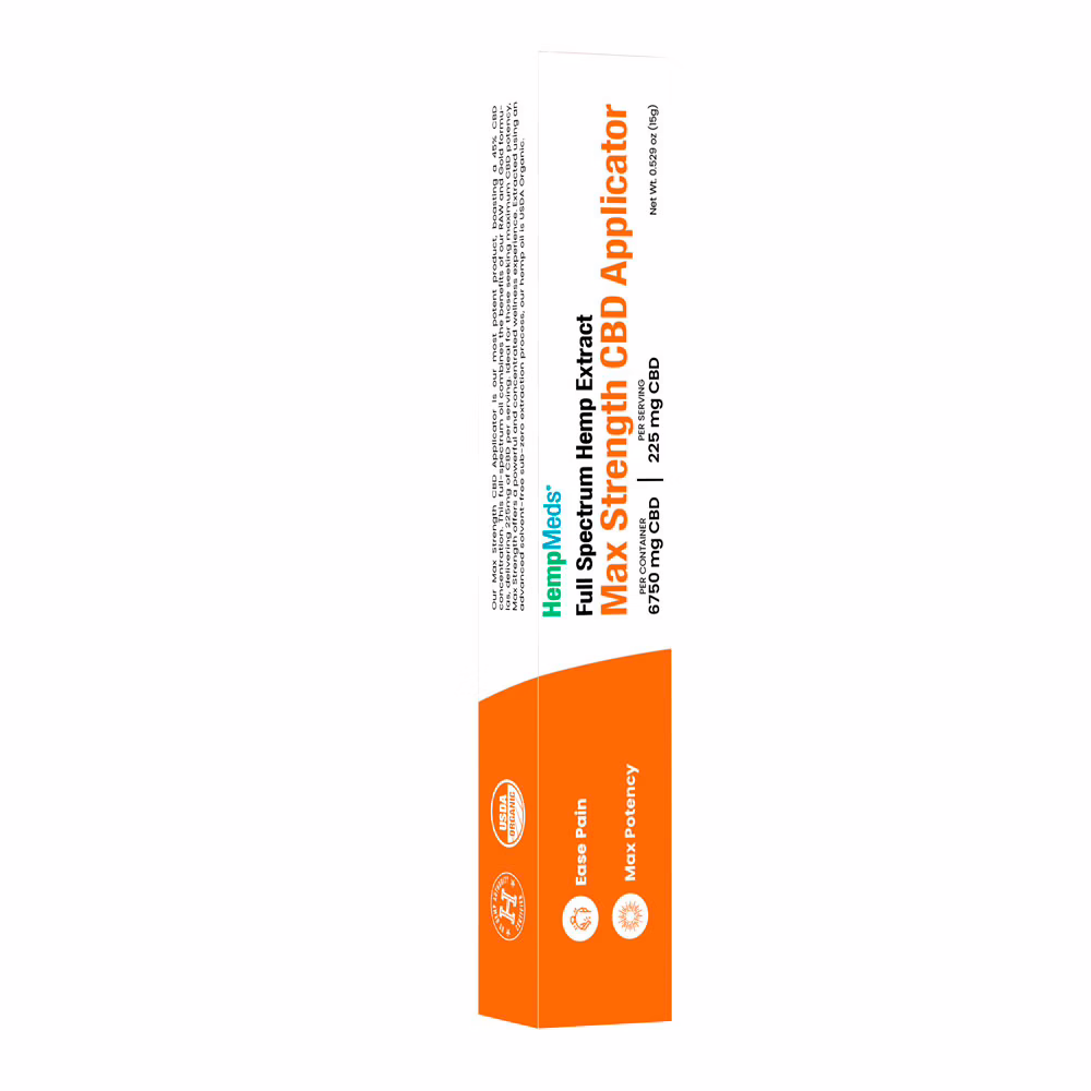 HempMeds, Max Strength CBD Oil, Full Spectrum, 15g, 6750mg CBD