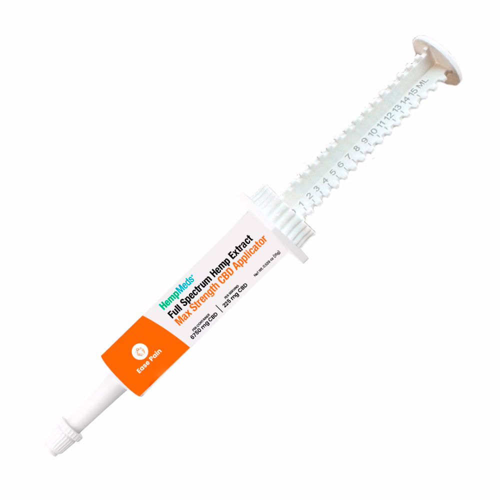 HempMeds, Max Strength CBD Oil, Full Spectrum, 15g, 6750mg CBD