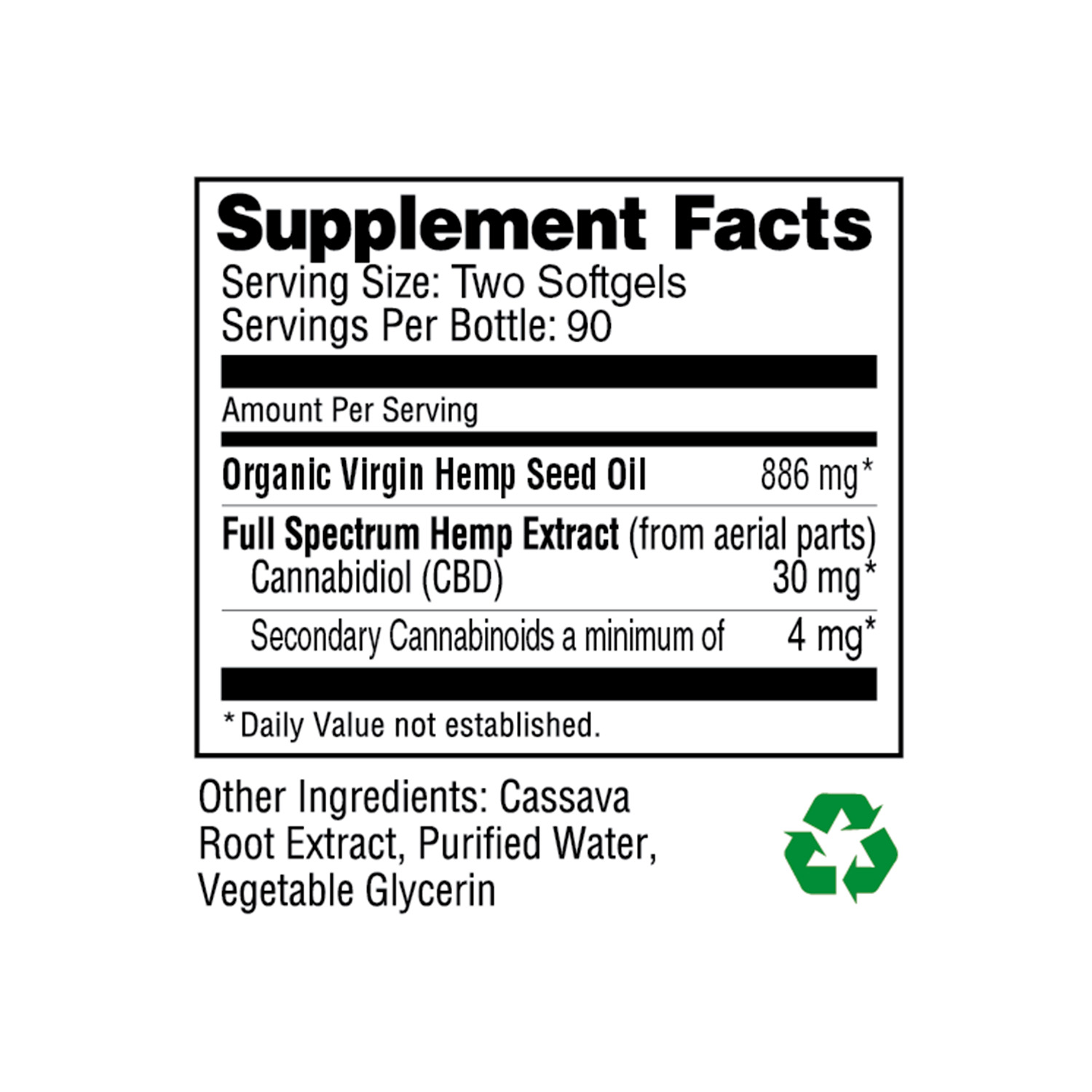 NuLeaf Naturals, CBD Softgels, Full Spectrum, 180ct, 2700mg CBD