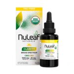 NuLeaf Naturals, Clarity CBD+CBG Oil, Broad Spectrum THC-Free, 1fl oz, 500mg CBG + 1000mg CBD