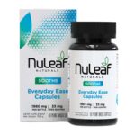 NuLeaf Naturals, Everyday Ease CBD Softgels, Full Spectrum, 60ct, 180mg THC + 1800mg CBD