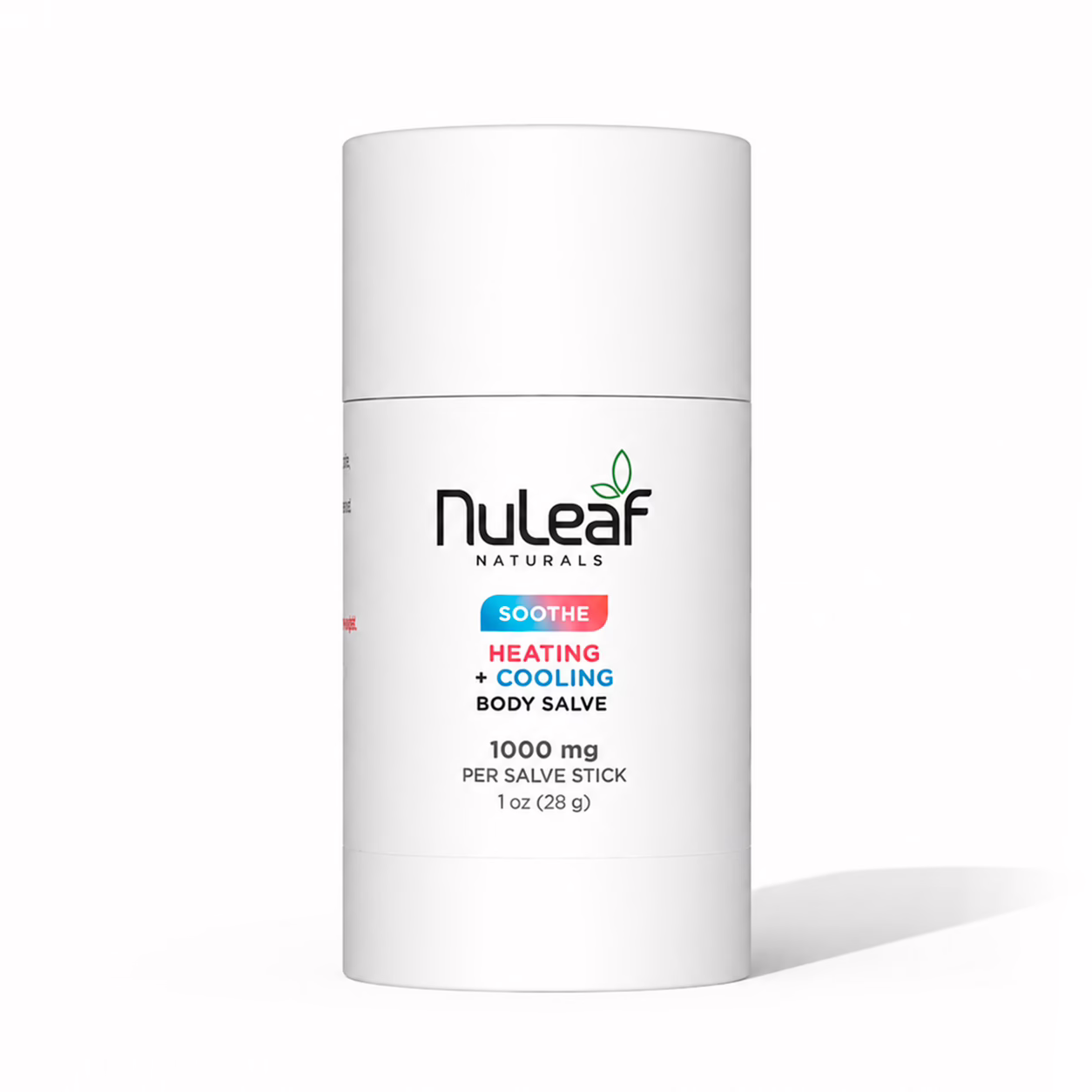 NuLeaf Naturals, Heating + Cooling CBD Roll-On, Full Spectrum, 1oz, 1000mg CBD