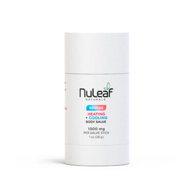 NuLeaf Naturals, Heating + Cooling CBD Roll-On, Full Spectrum, 1oz, 1000mg CBD
