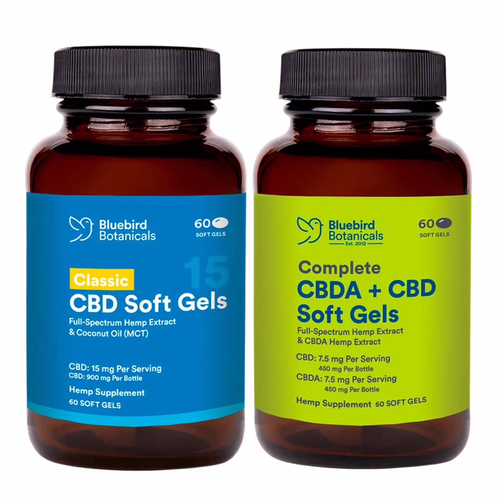 Shop Bluebird Botanicals CBD Capsules