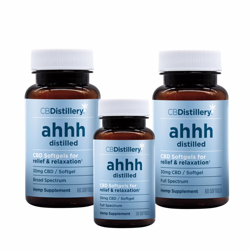 CBDistillery CBD Capsules & Softgels