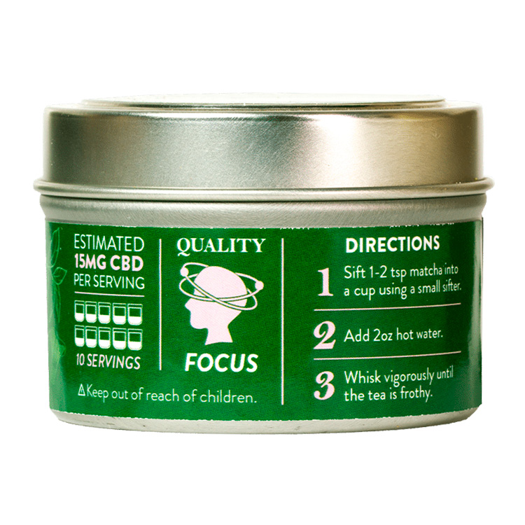 The Brothers Apothecary, Mind Matcha CBD Tea, Isolate THC-Free, 1.05oz, 150mg CBD