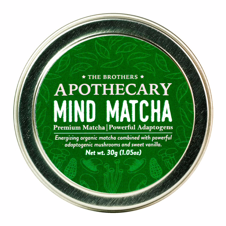 The Brothers Apothecary, Mind Matcha CBD Tea, Isolate THC-Free, 1.05oz, 150mg CBD