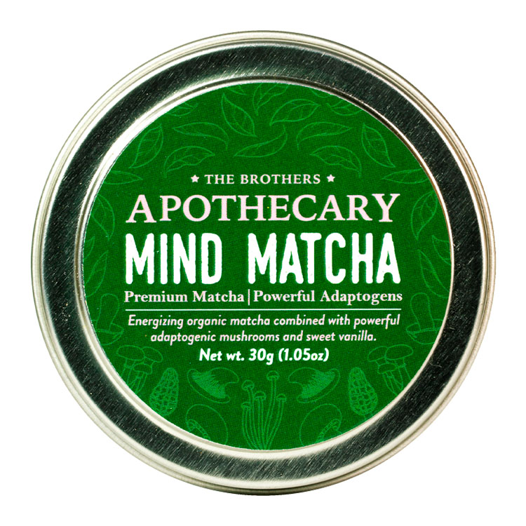 The Brothers Apothecary, Mind Matcha CBD Tea, Isolate THC-Free, 1.05oz, 150mg CBD