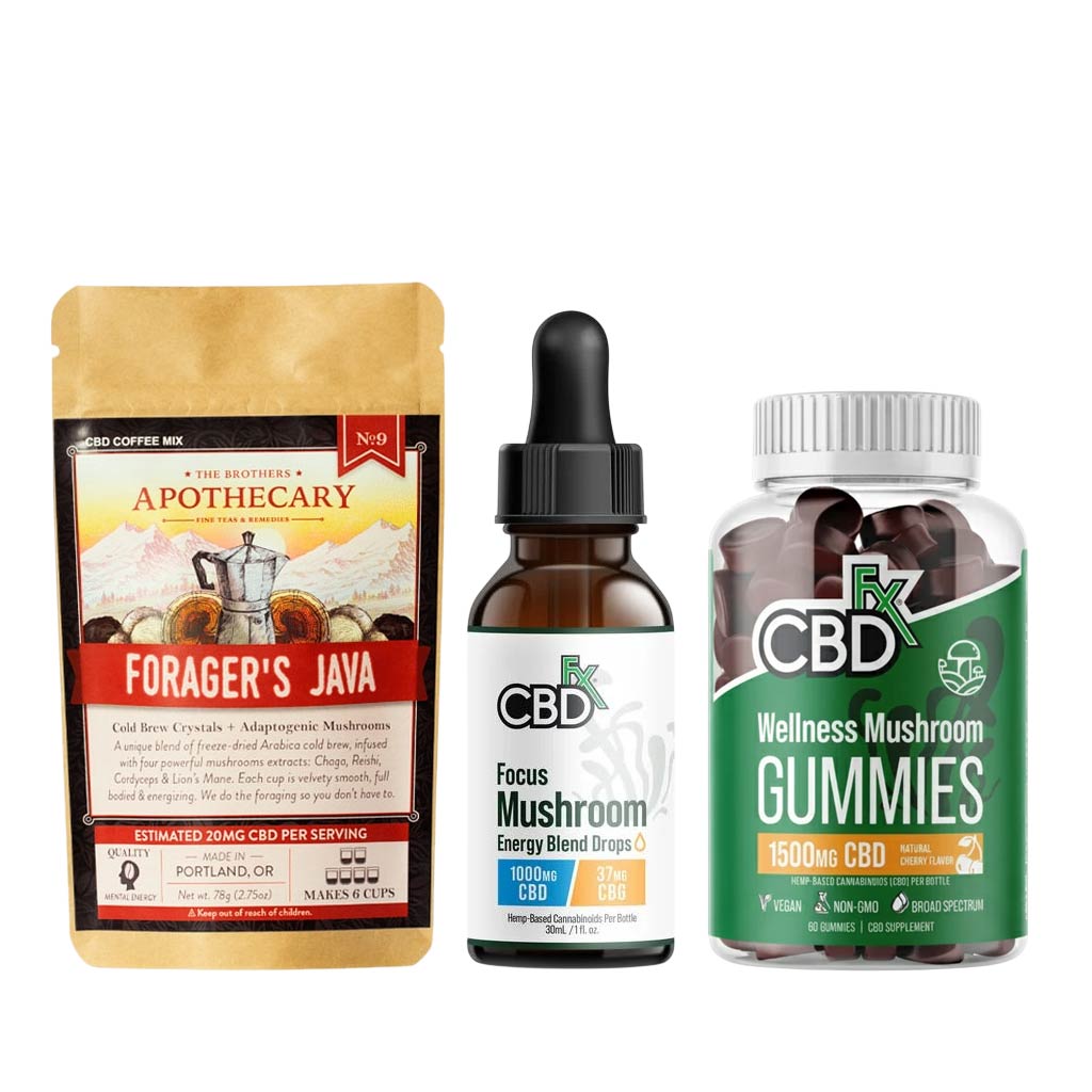 CBD Products with Chaga