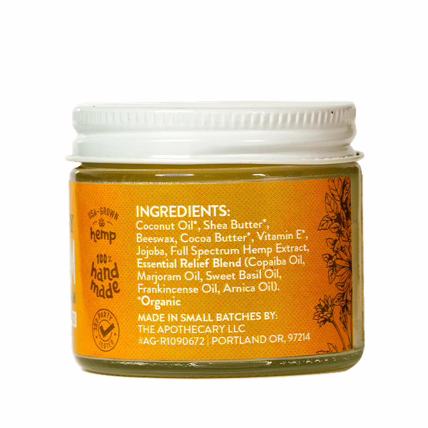 The Brothers Apothecary, CBD Pain Balm, Full Spectrum, 2oz, 250mg CBD