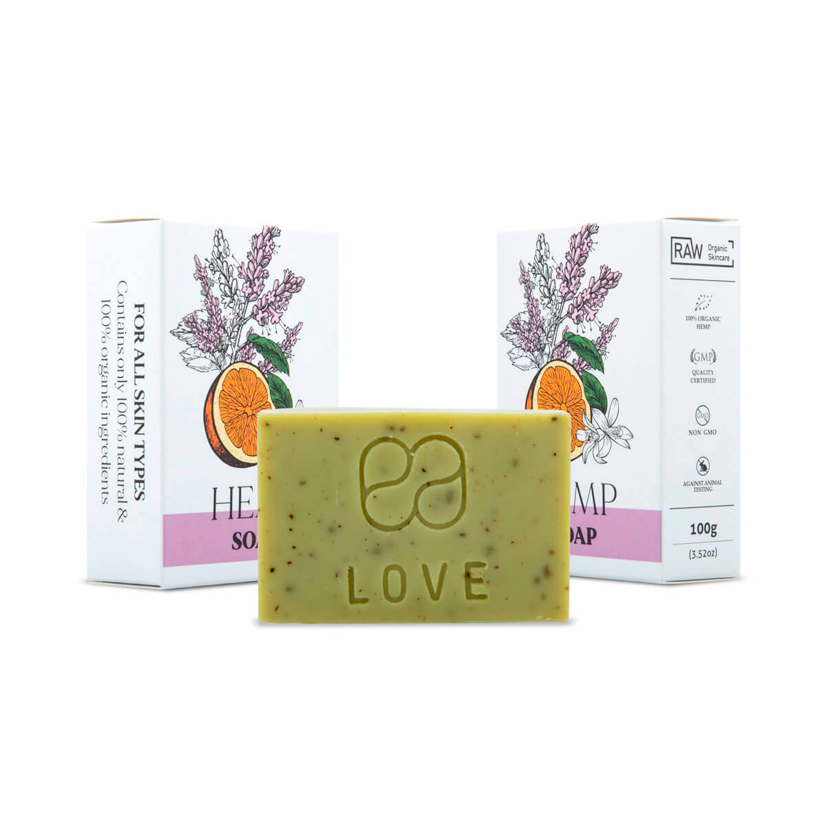 Endoca, Hemp Soap, 100g