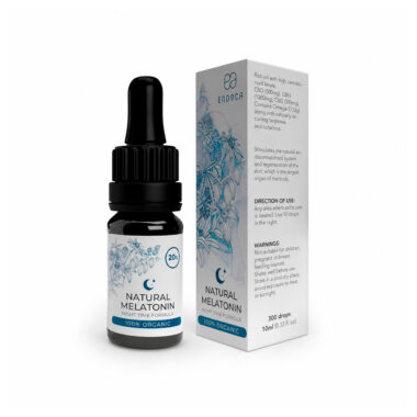 Endoca, Natural Melatonin CBN + CBG + CBD Oil, Full Spectrum, .33fl oz, 500mg CBG + 1000mg CBN + 500mg CBD