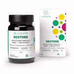 Endoca, Restore CBD Gummies, Lime, Broad Spectrum THC-Free, 30ct, 1200mg CBD