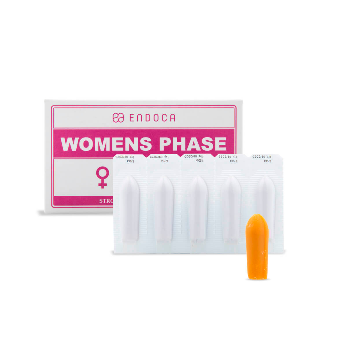 Endoca, Womens CBD Suppositories 50mg Strong, Full Spectrum, 10ct, 500mg CBD