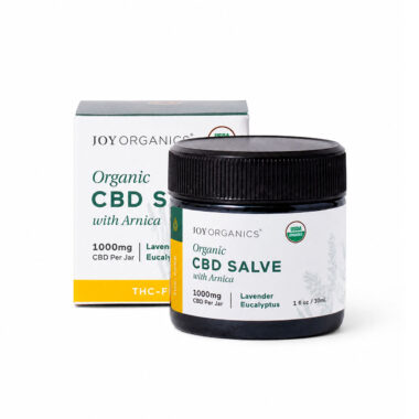 Joy Organics, Organic CBD Salve, Broad Spectrum THC-Free, 1fl oz, 1000mg CBD