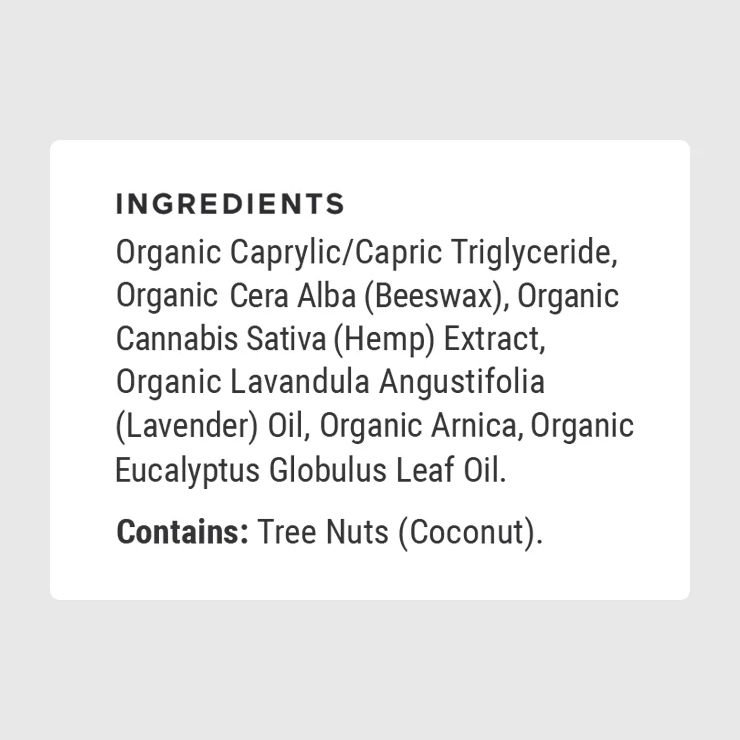 Joy Organics, Organic CBD Salve, Broad Spectrum THC-Free, 1fl oz, 1000mg CBD