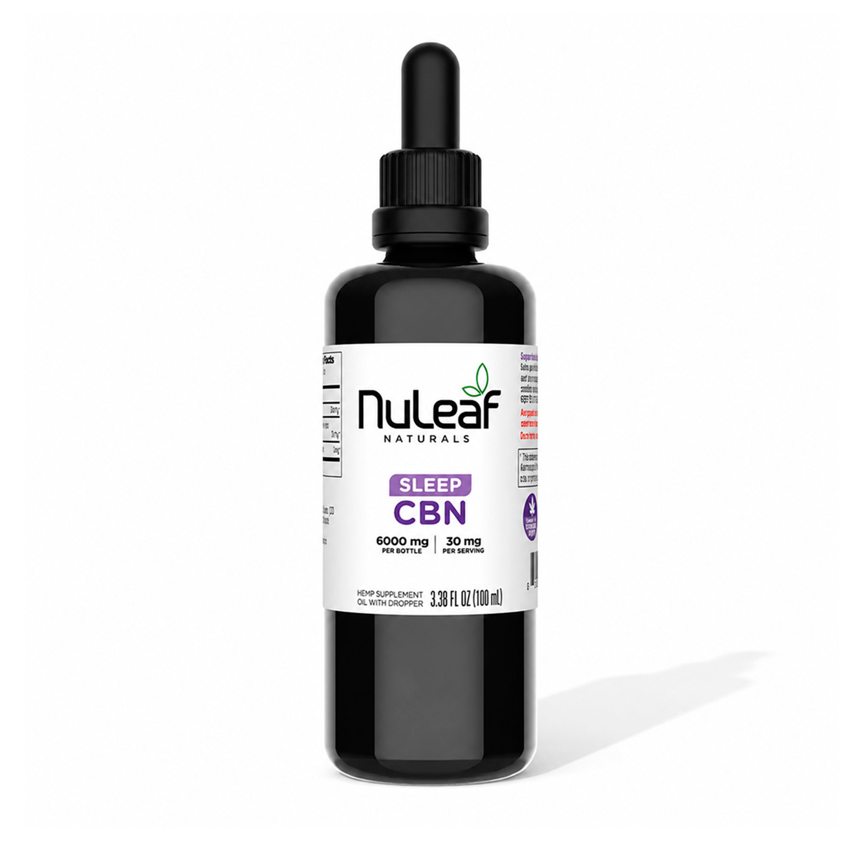 NuLeaf Naturals, CBN Oil, Full Spectrum, 3.38fl oz, 6000mg CBN NuLeaf Naturals, CBN Oil, Full Spectrum, 3.38fl oz, 6000mg CBN