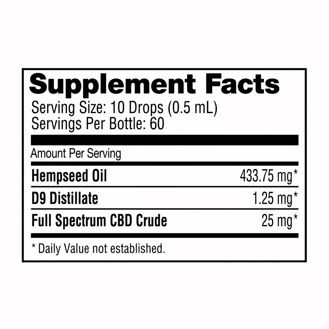 NuLeaf Naturals, Unwind THC+CBD Oil, Full Spectrum, 1fl oz, 75mg THC + 1500mg CBD