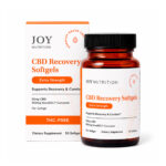 Joy Organics, CBD Softgels with Curcumin, Broad Spectrum THC-Free, 30ct, 1500mg CBD