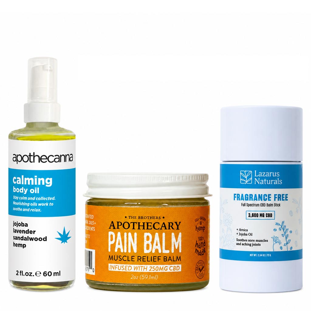 CBD Topicals with Jojoba